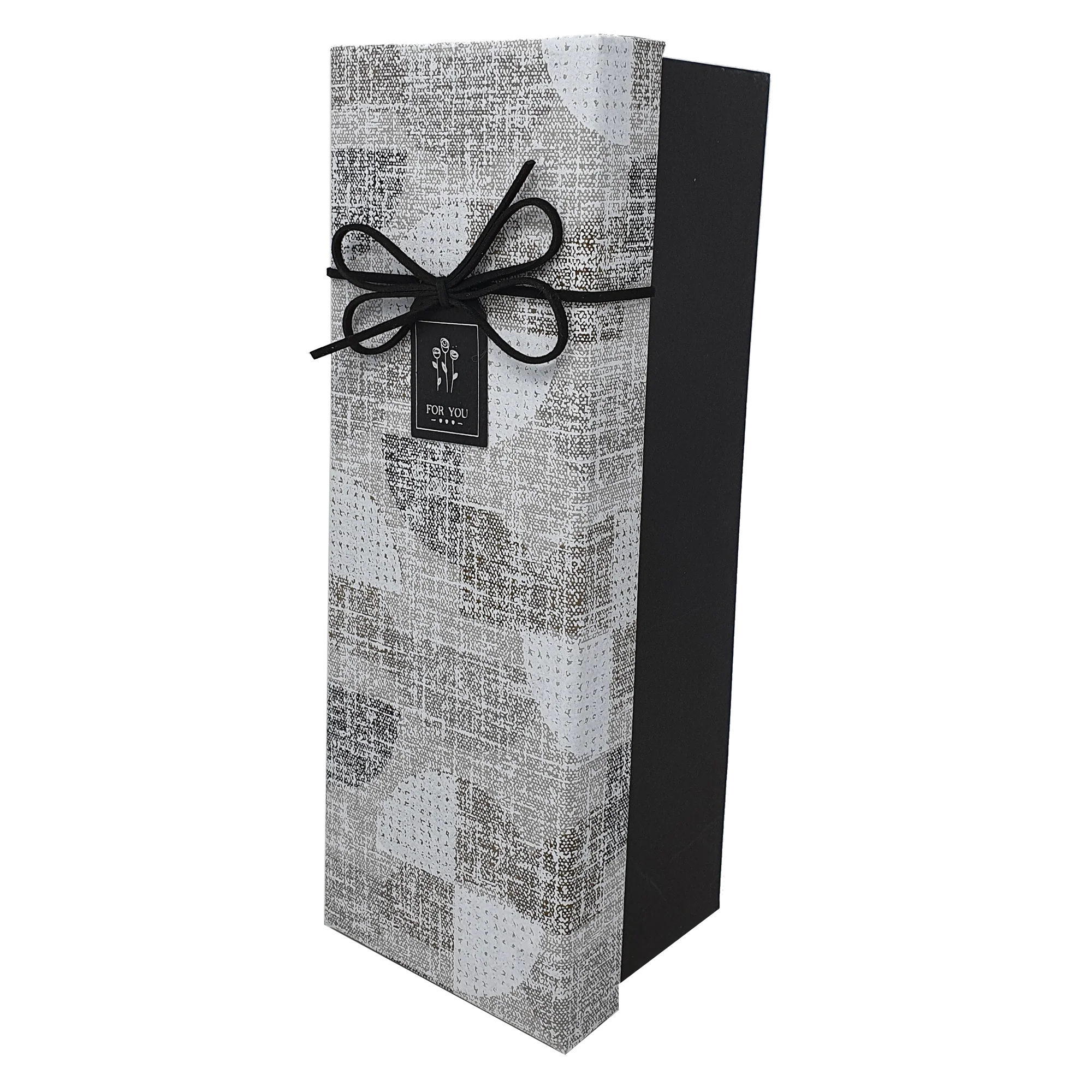 Rectangular Rigid Gift Box with Ribbon and Bow