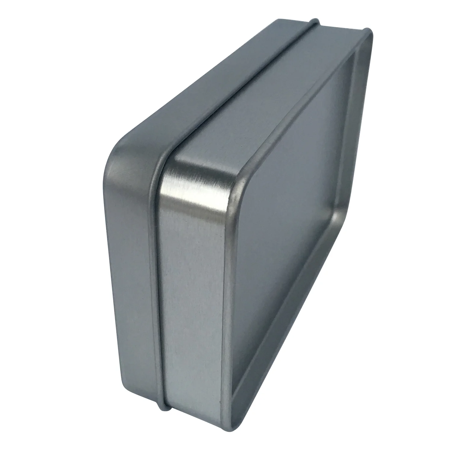 140pcs/100pcs Sliver Rectangular Gift Tin Box / L107 x W72 x H30/40(mm) - Image 4
