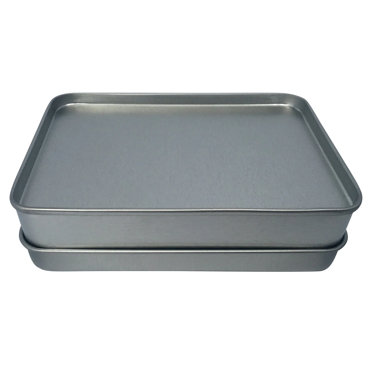 140pcs/100pcs Sliver Rectangular Gift Tin Box / L107 x W72 x H30/40(mm) - Image 5