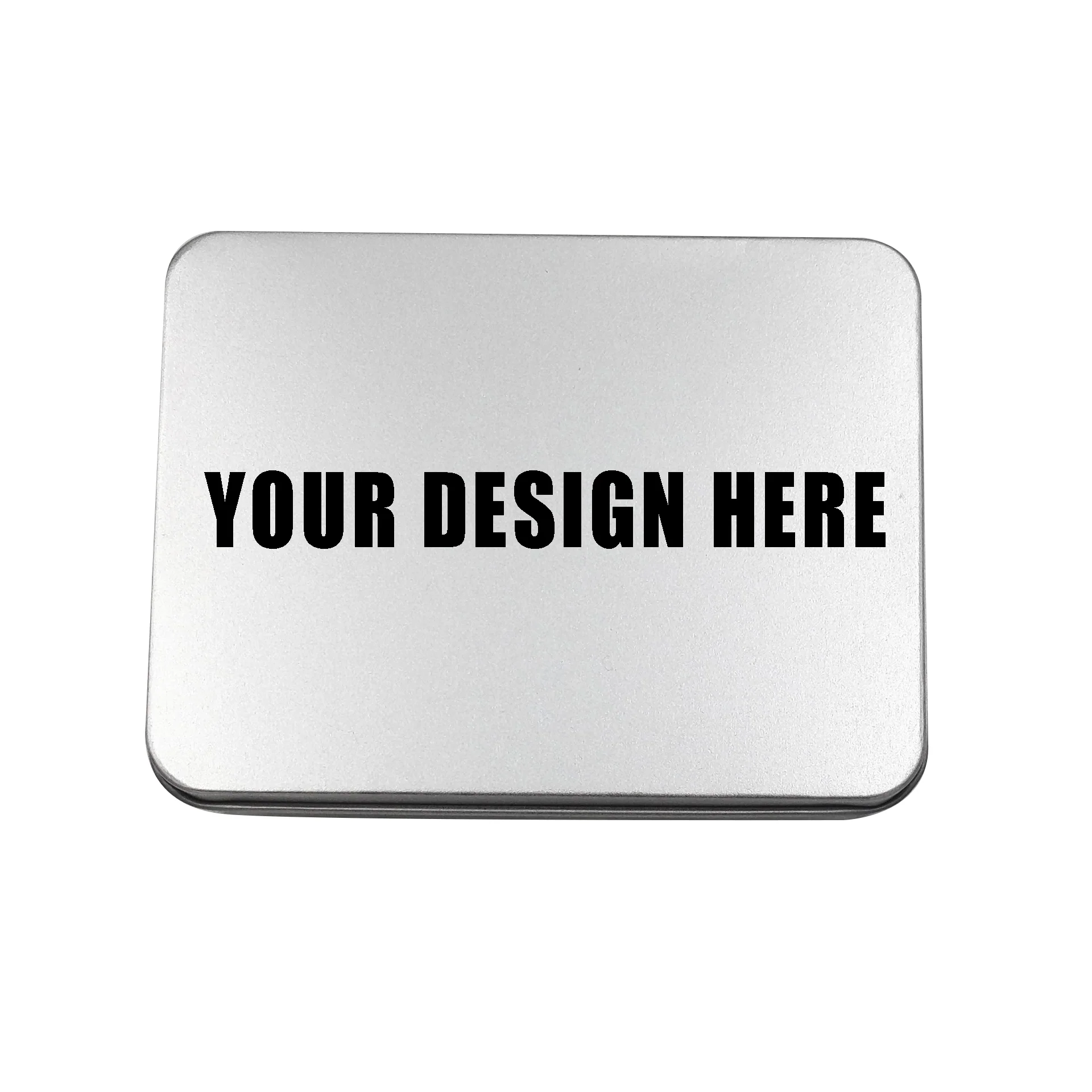 Wholesale 100pcs Sliver Rectangular Gift Tin Box/ L115 x W85 x H22(mm) - Image 6
