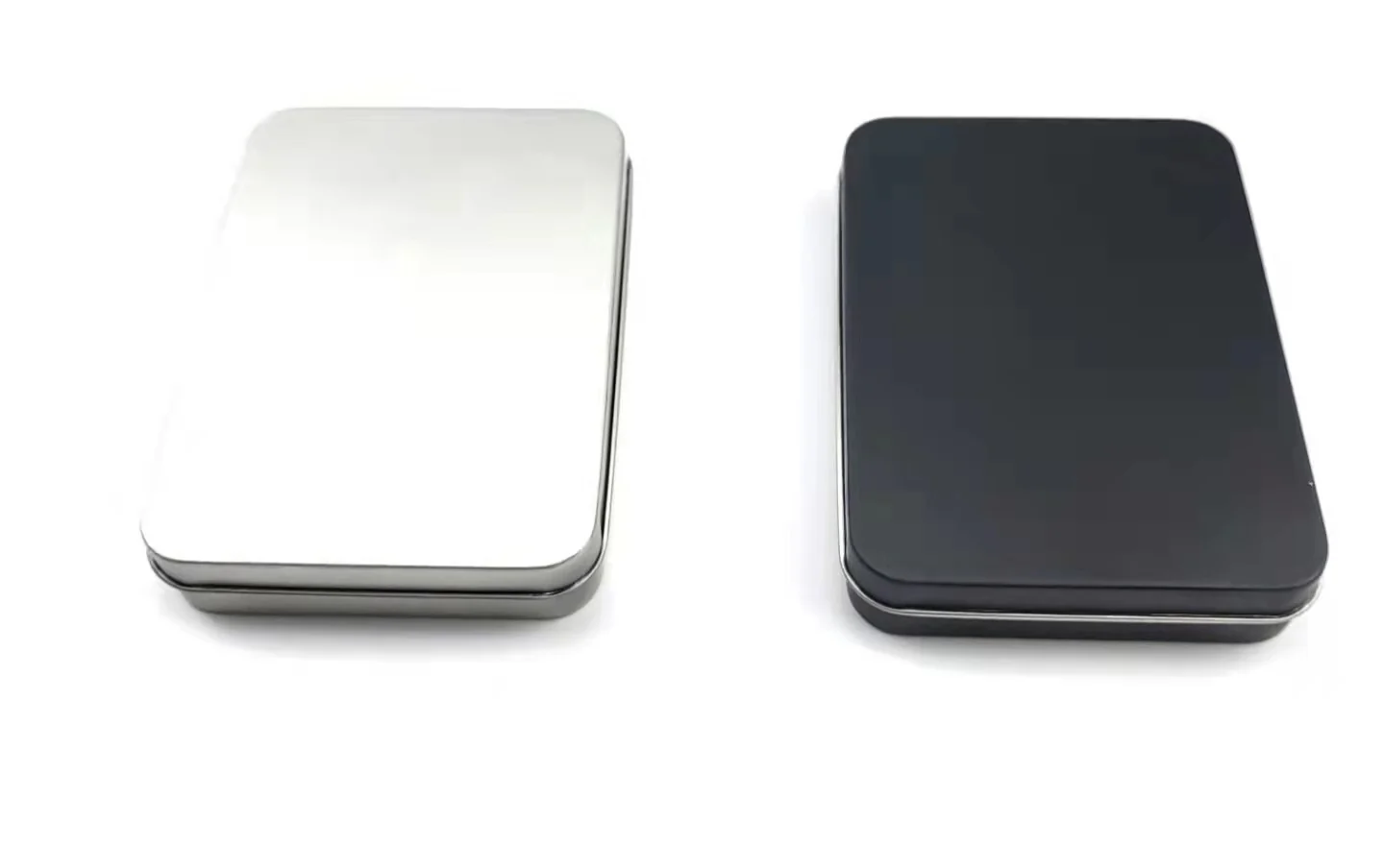 Wholesale 100pcs Sliver Rectangular Gift Tin Box/ L115 x W85 x H22(mm) - Image 8
