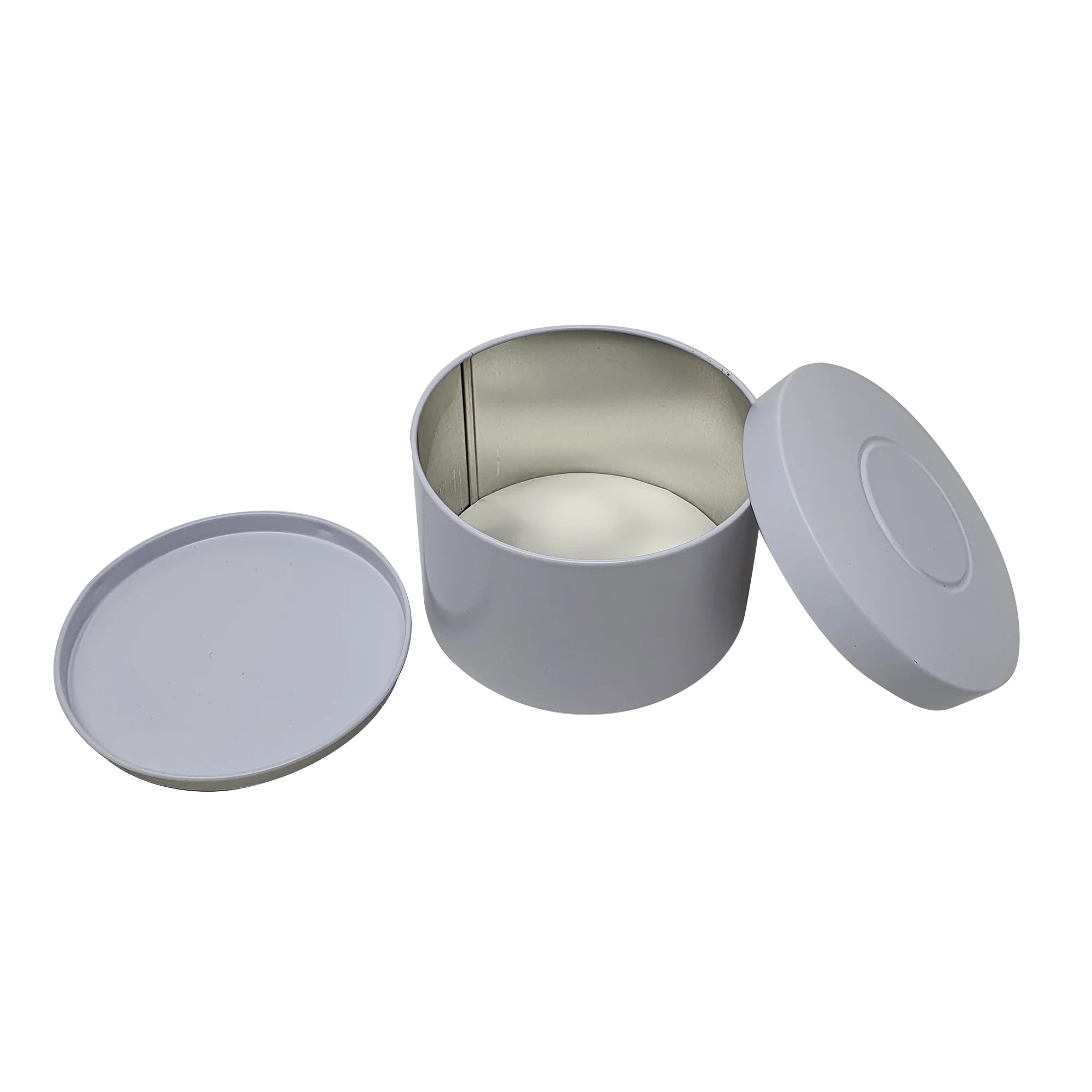 Round Tea Tin With Airtight Seal - Image 2