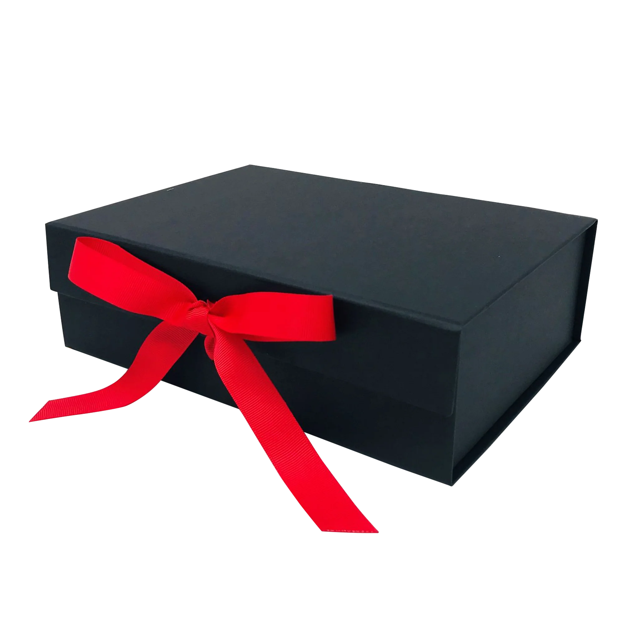 A4 Size Black Folding Magnetic Gift Box with Personlised Sticker - Image 5