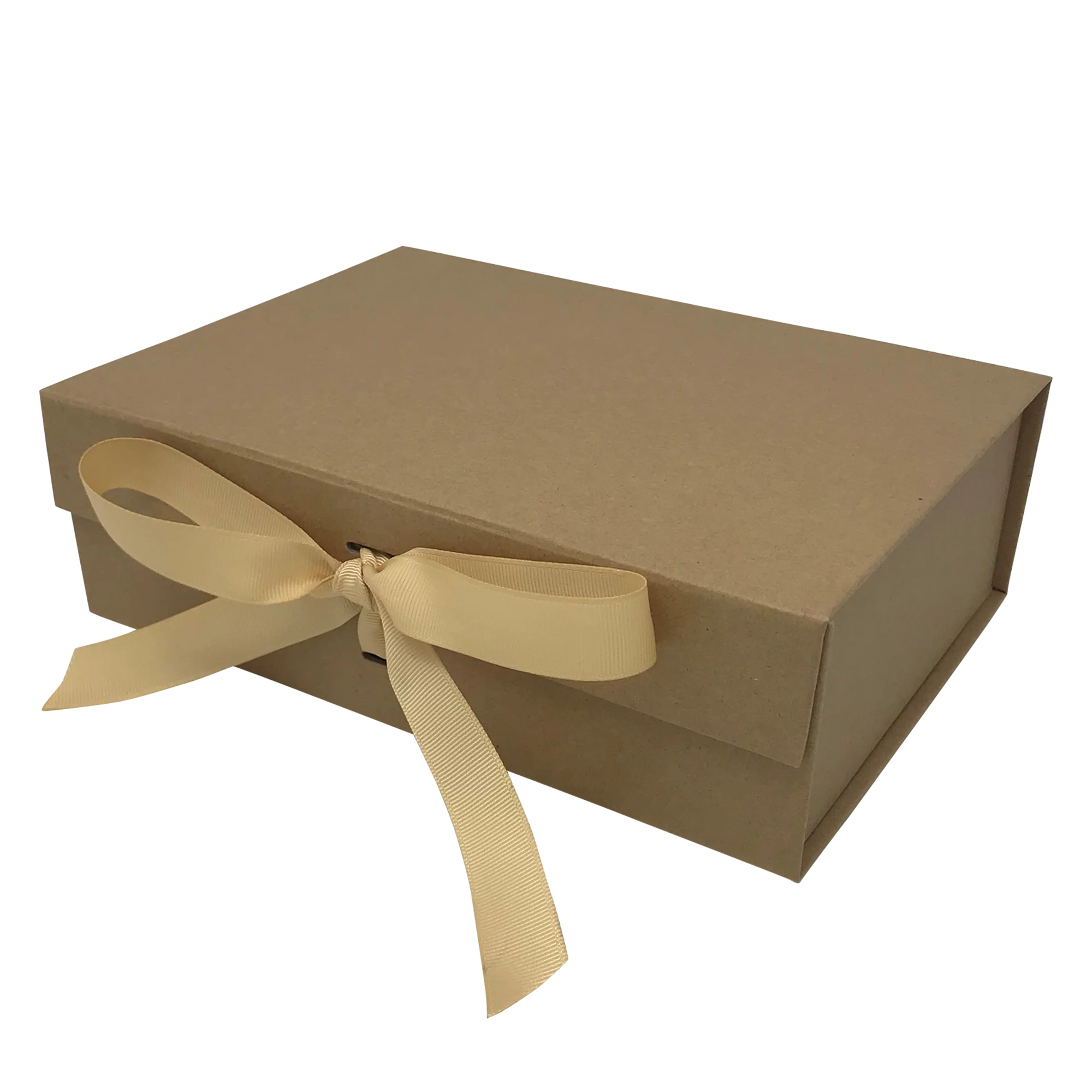A5 Magnetic Ribbon Folding Gift Box 4-Pack Bundle – White, Black, Kraft & Pale Pink - Image 5