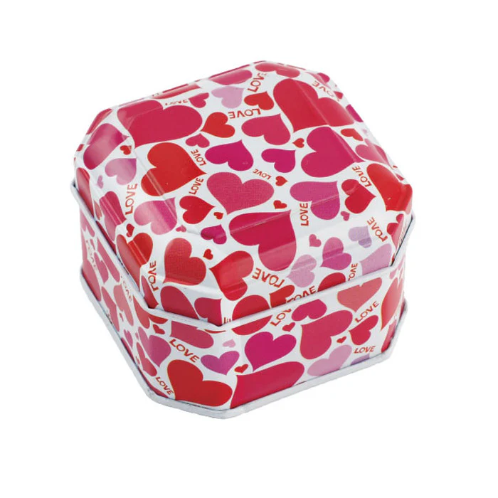 Square Step Lid Storage Tin - Image 7