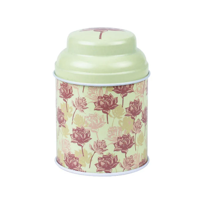 Round Storage Tin with Domed Lid - Image 13