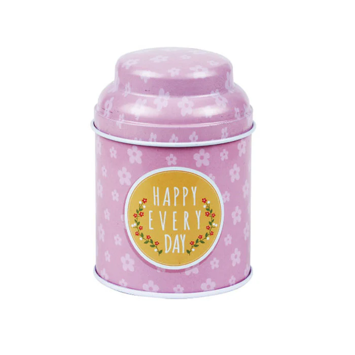 Round Storage Tin with Domed Lid - Image 17