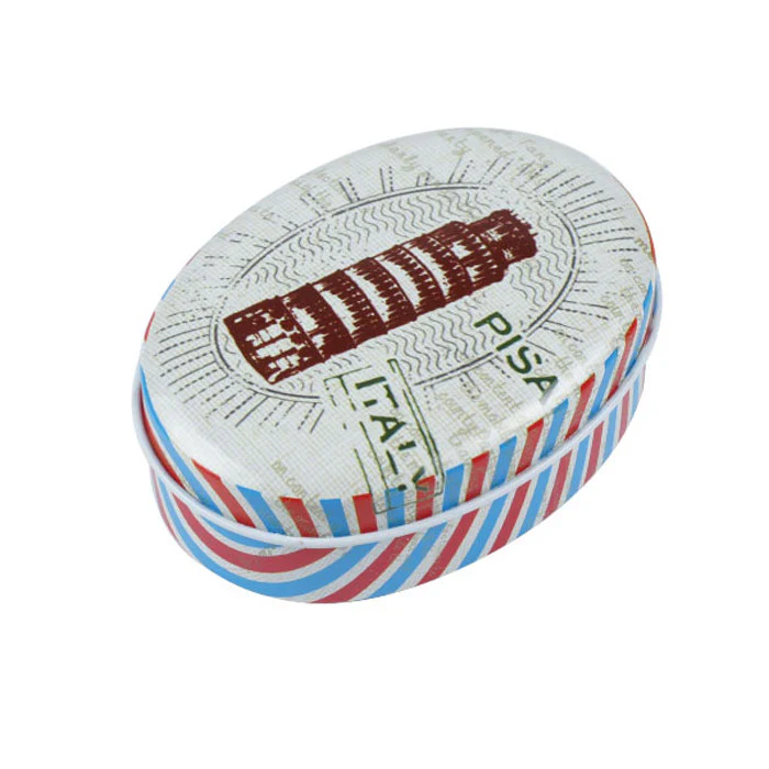 Oval Slip Lid Storage Tin - Image 8