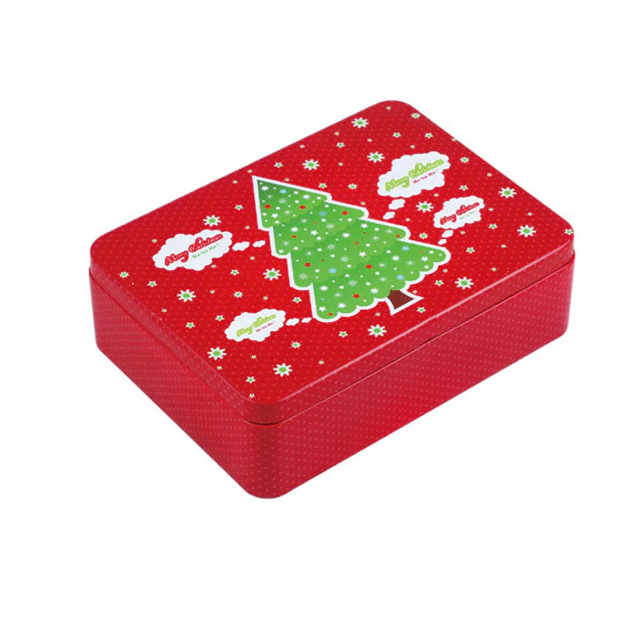 Rectangular Solid Lid Storage Tin - Image 9
