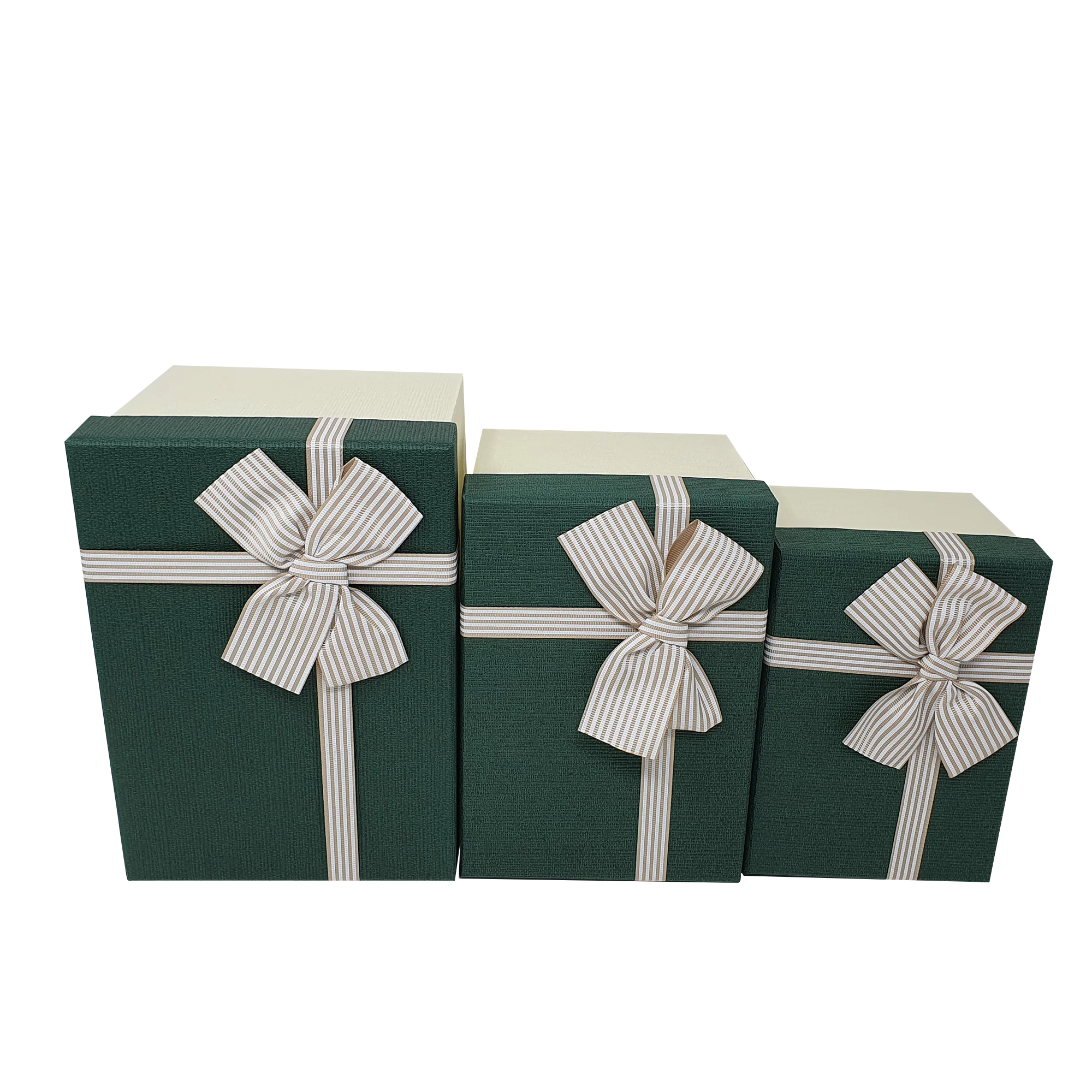 Wholesale Luxury Green Deep Rigid Gift Box with Bow - Image 6