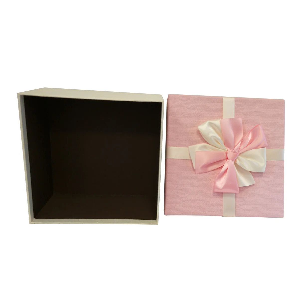 Wholesale Luxury Pink Rigid Gift Box with Bow - Image 3