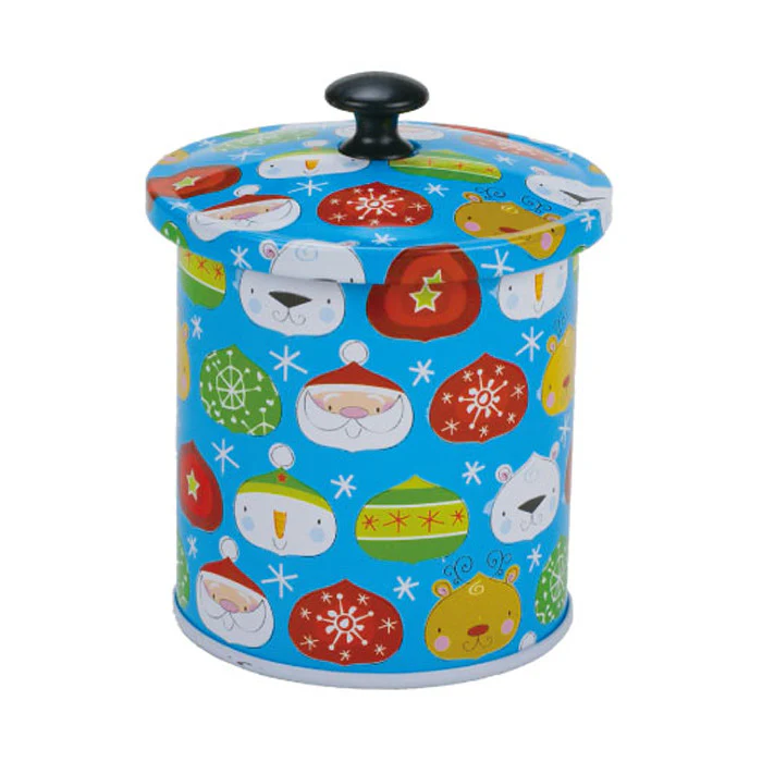 Mini Barrels storage tin with Black Handle - Image 3