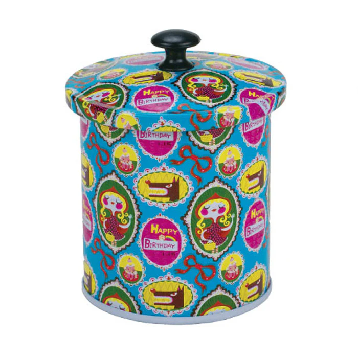 Mini Barrels storage tin with Black Handle - Image 7
