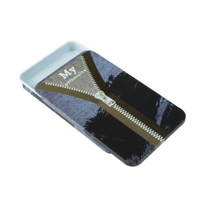 Printed Rectangular Sliding Lid Tin - Image 7