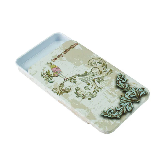 Printed Rectangular Sliding Lid Tin - Image 9