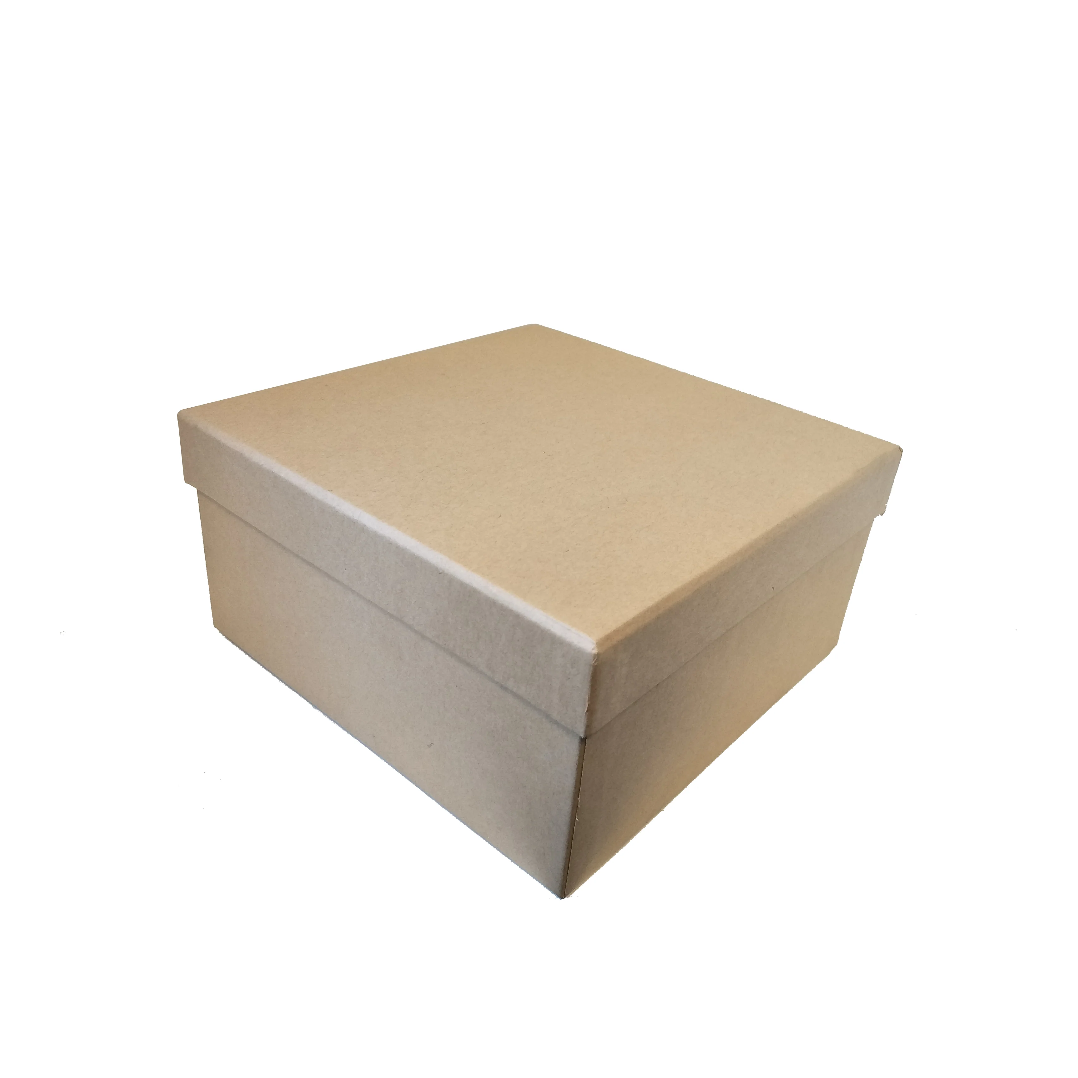 Wholesale Natural kraft /Black Square Rigid Gift Box With Lift Off Lid - Image 4