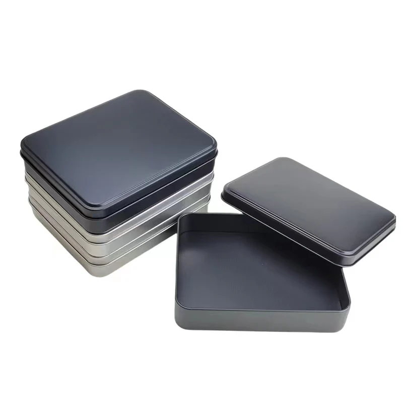 Featured plain & printed tins