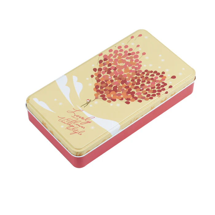 Deep Rectangular Slip Lid Storage Tin - Image 3