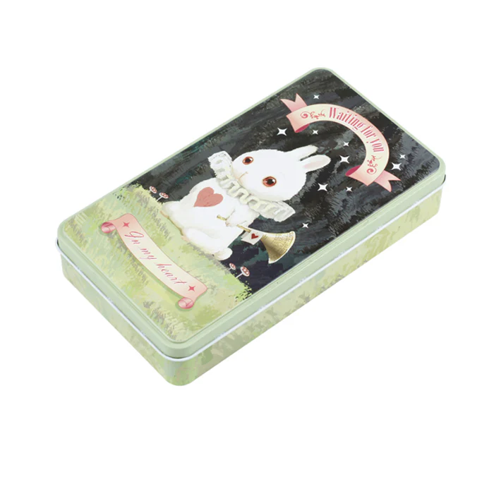 Deep Rectangular Slip Lid Storage Tin - Image 4