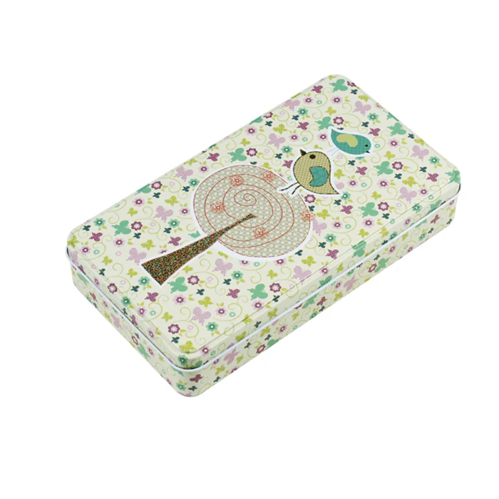 Deep Rectangular Slip Lid Storage Tin - Image 6