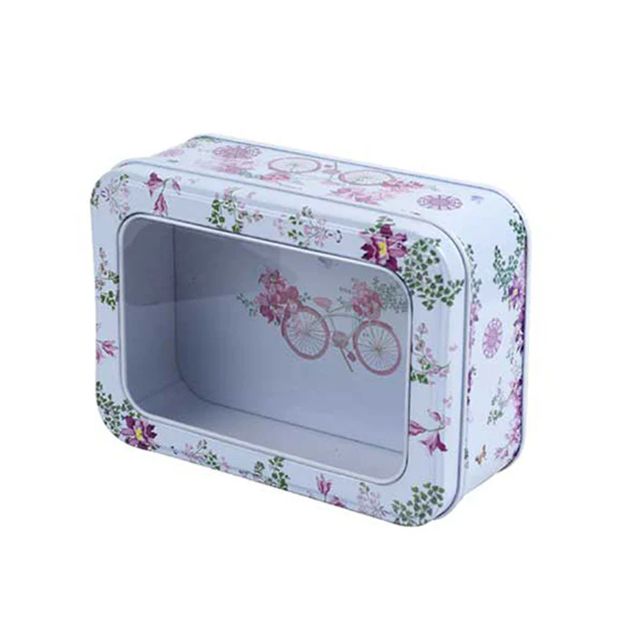 Rectangular Window Lid Storage Tin - Image 18