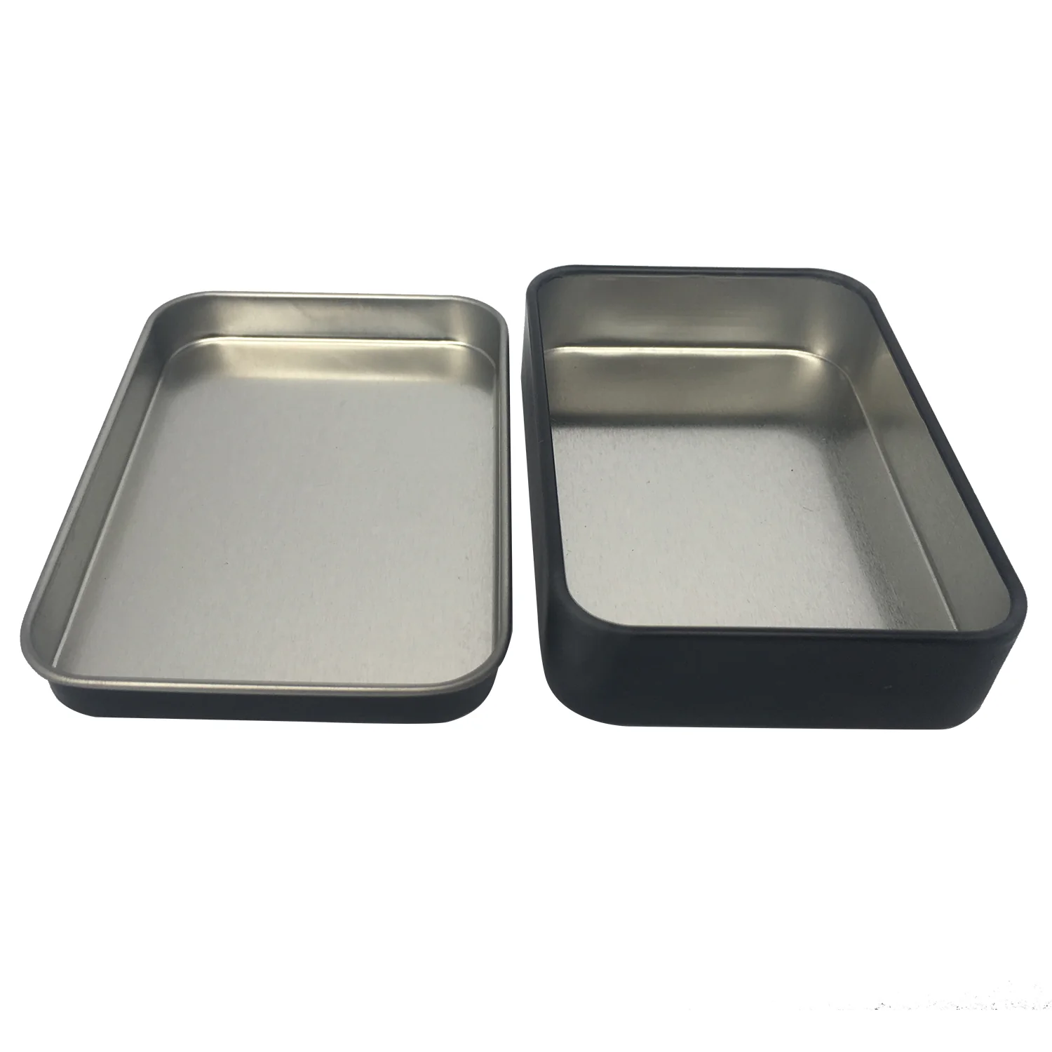 Sample of 100pcs Sliver/ Black/ Gold Rectangular Gift Tin Box With Solid Lid/ Item Ref: RMTB0002 - Image 7