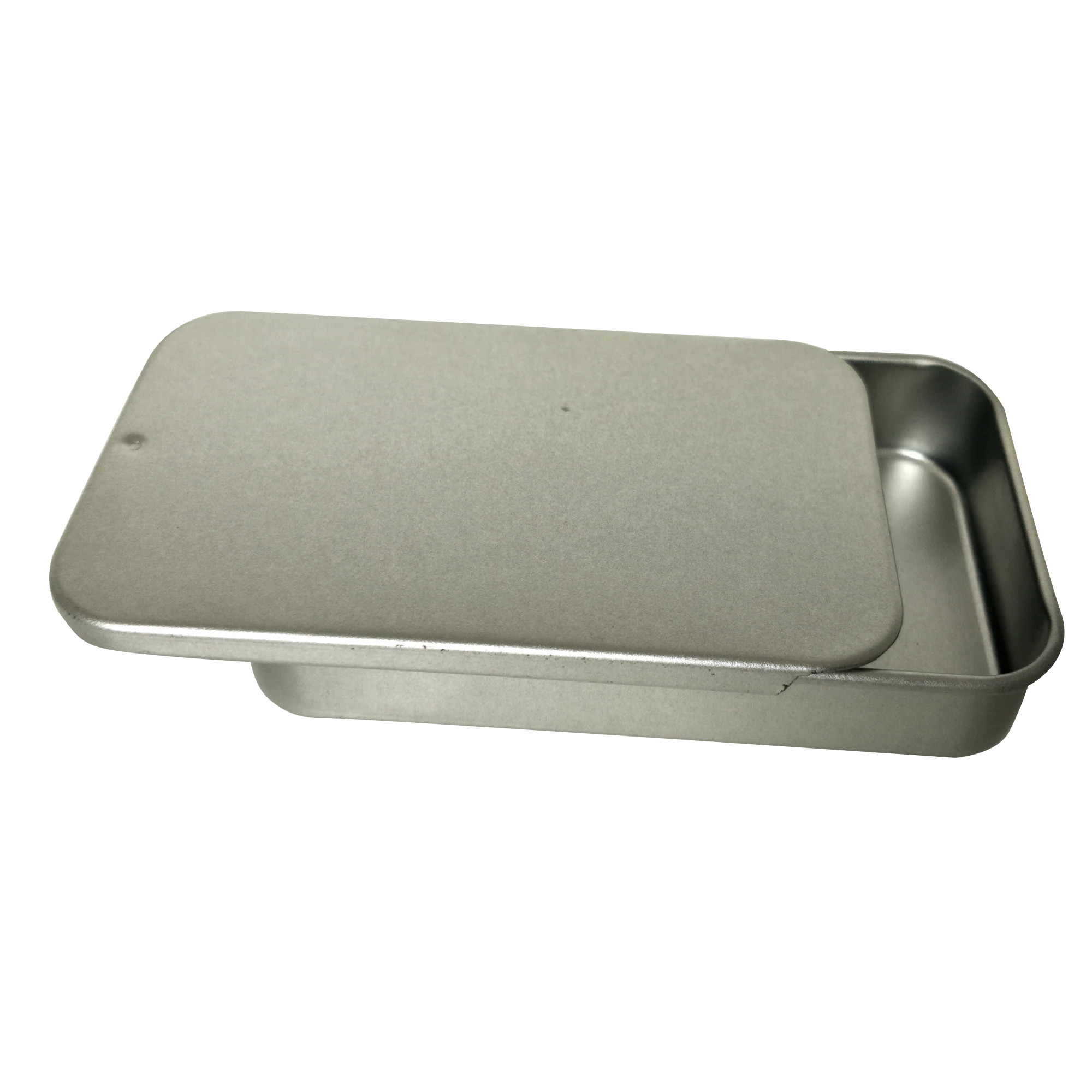 Wholesale Silver/ White/ Black/ Pink Rectangular Tin Box with Sliding Lid - Image 4