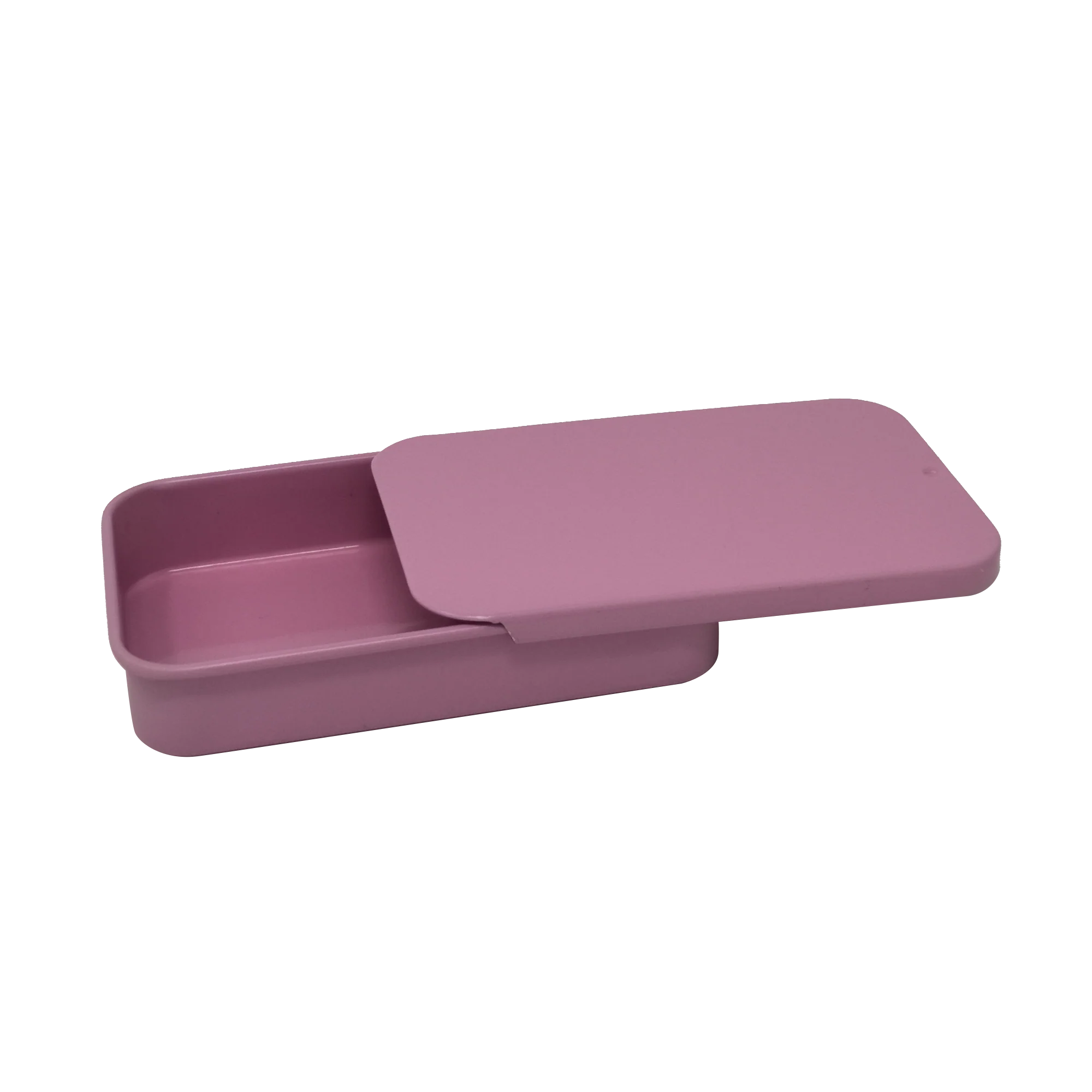 Wholesale Silver/ White/ Black/ Pink Rectangular Tin Box with Sliding Lid - Image 9