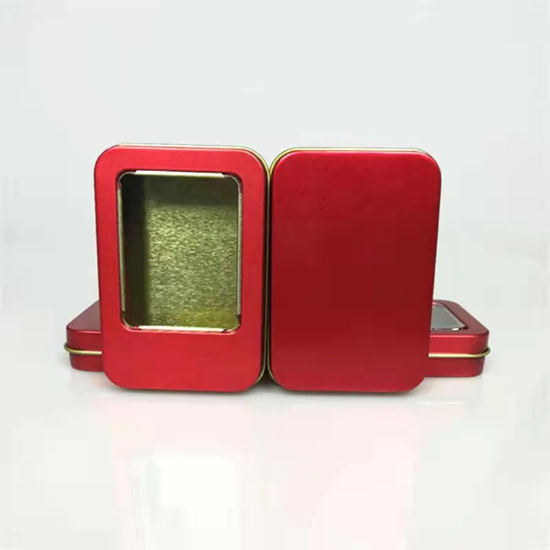 Wholesale Stock Plain & Printed Rectangular Gift Tin Box With Solid Lid/ L88 x W60 x H18(mm) - Image 12