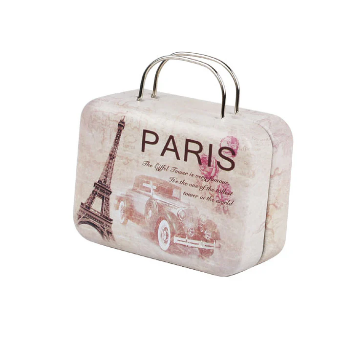 Suitcase Shaped Storage Tin - Image 10