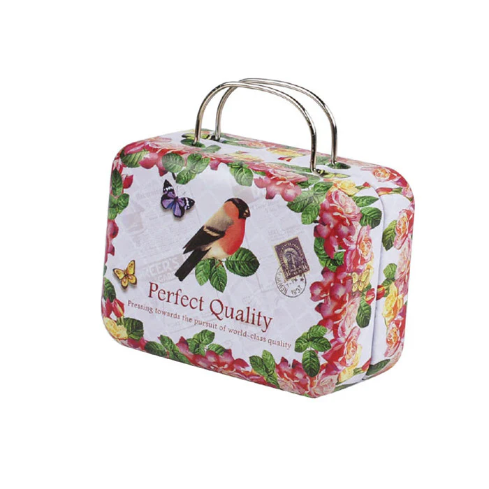 Suitcase Shaped Storage Tin - Image 12
