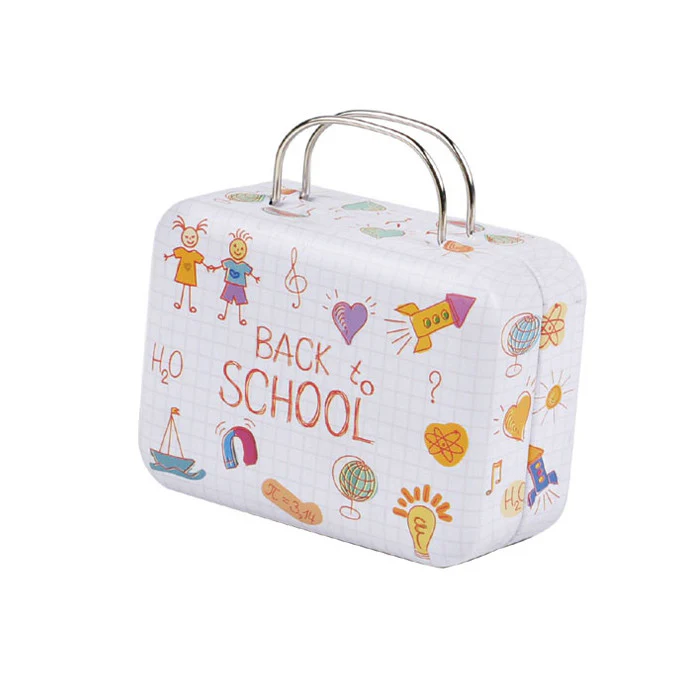 Suitcase Shaped Storage Tin - Image 7