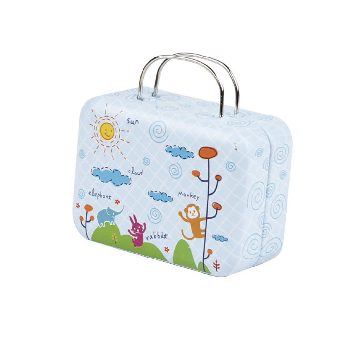 Suitcase Shaped Storage Tin - Image 8