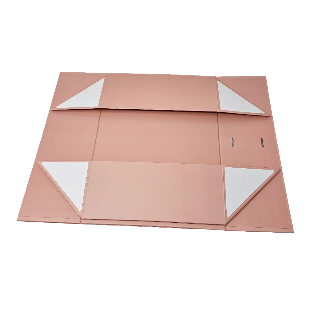 A4 Blush Rose Gold Magnetic Folding Gift Box (1pc or Bulk Packs) - Image 9